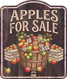 Apples for Sale Rustic Sign