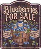 Blueberries for Sale Rustic Sign