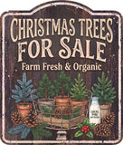 Christmas Trees for Sale Rustic Sign