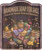 Handmade Soap for Sale Rustic Sign