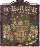Pickles for Sale Rustic Sign