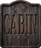 Cabin Rustic Sign