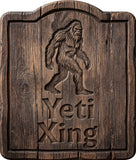 Yeti Xing Crossing Rustic Sign