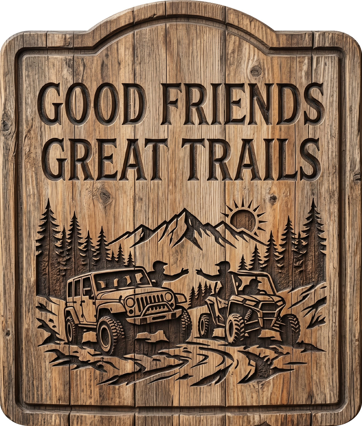 Ride Hard Get Dirty Rustic Sign