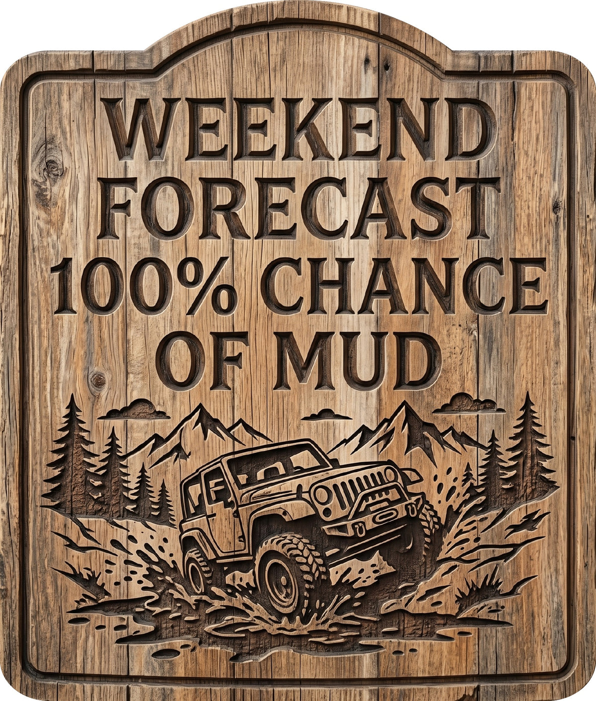 Atv Life Rustic Sign