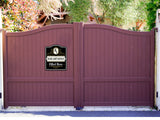 Margaritaholic_RX_Filled_Here_BLACK Aluminum Composite Sign