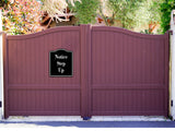 Notice Step Up OSHA BLACK Aluminum Composite Sign