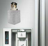 Australian Shepard in pocket Fridge Car Magnet Bumper Sticker App size 4"x7"