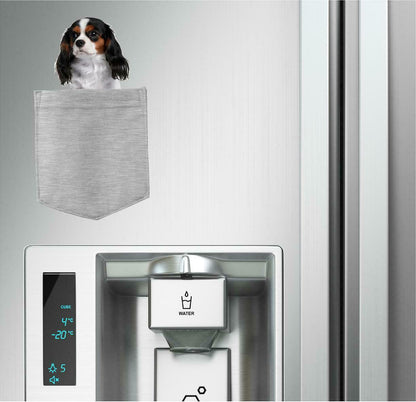 Cavalier King Charles in pocket Fridge Car Magnet Bumper Sticker App size 4"x7"