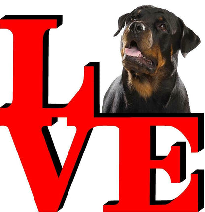 Rottweiler Cute Dog Fridge Refrigerator Car Magnet