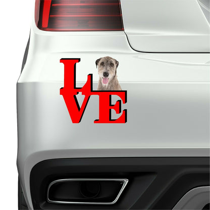 Great Pyrenees Dog Love Park Dog Fridge Refrigerator Car Magnet