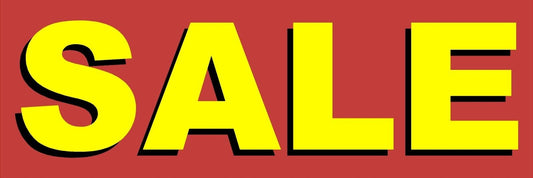 SALE Outdoor Banner (18"x54") … long lasting