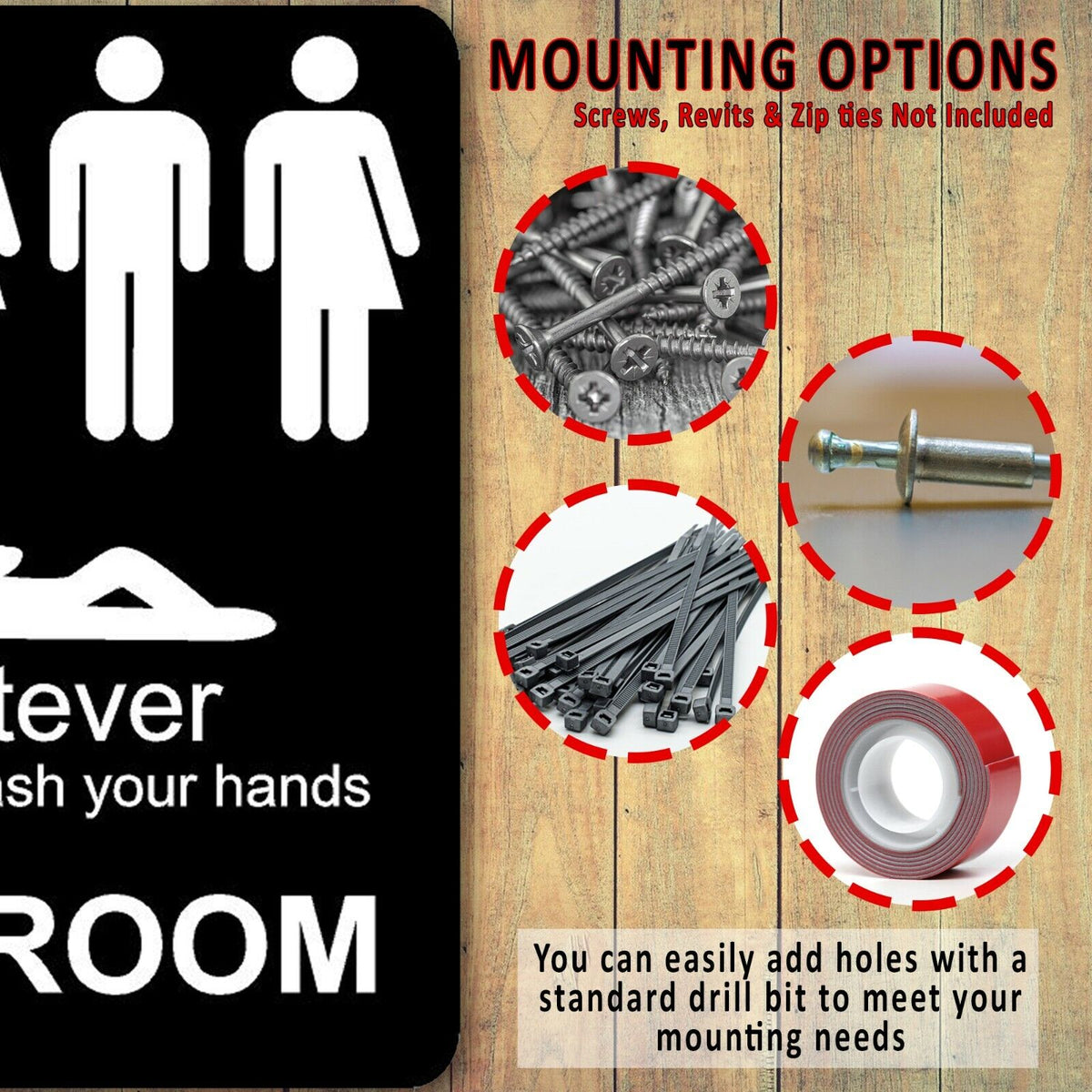 funny bathroom sign 8 1/2 X 10 RESTROOM SIGN Aluminum NEW An alien men women