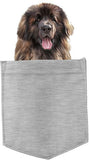 Leonberger Dog in pocket Fridge Car Magnet Bumper Sticker App size 4"x7"