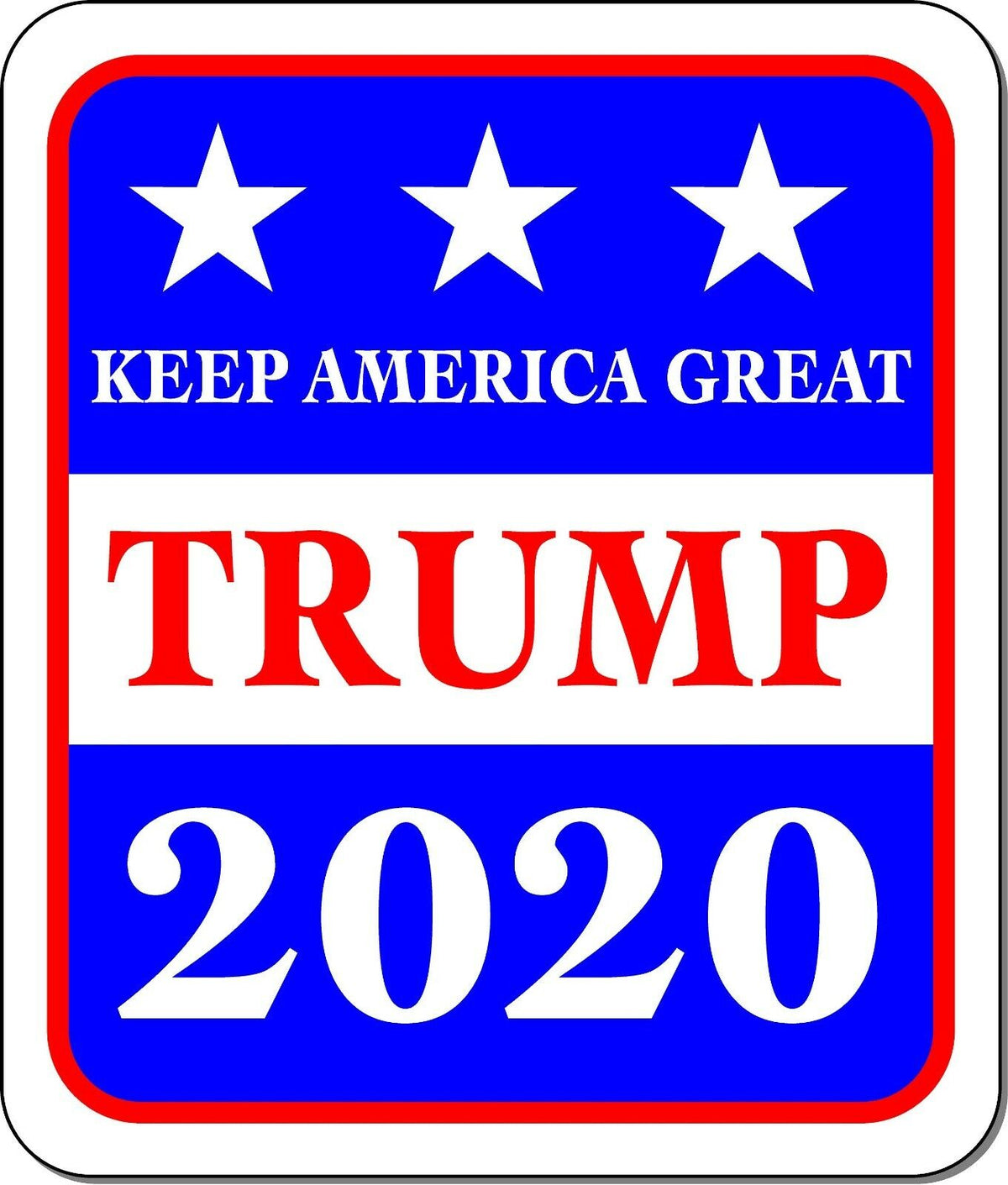 KEEP AMERICA GREAT TRUMP 2020 Metal Aluminum composite sign