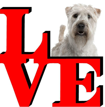 Soft Coated Wheaten Terrier Cute Dog Fridge Refrigerator Car Magnet