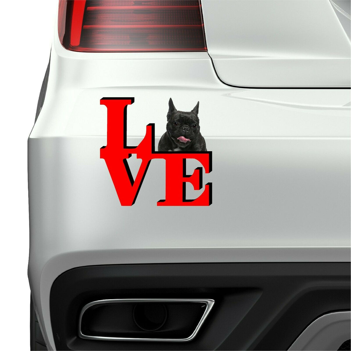 French Bulldog Dog Love Park Dog Fridge Refrigerator Car Magnet