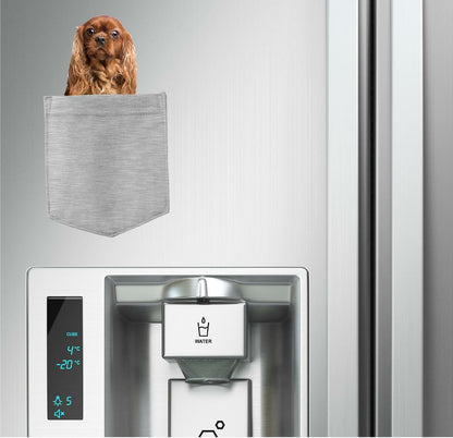 Cavalier King Charles in pocket Fridge Car Magnet Bumper Sticker App size 4"x7"