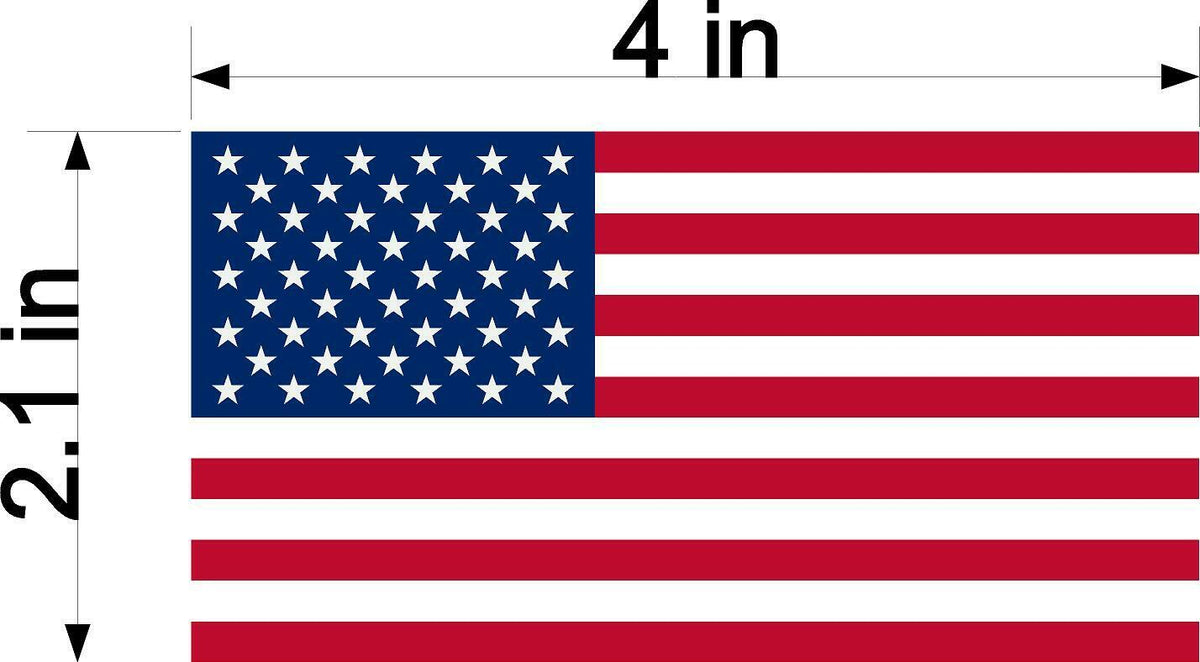 SET OF 3 American Flag Car MAGNET Magnetic Bumper Sticker Marines Army Navy