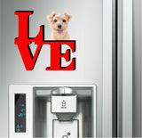 Norfolk Terrier Love Park Cute Dog Fridge Refrigerator Car Magnet