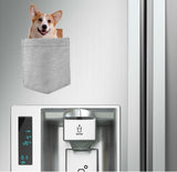 Pembroke Welsh Corgi in  pocket Fridge Car Magnet Bumper Sticker App size 4"x7"