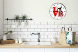 Chihuahua Park Cute Puppy Dog kitchen living room Wall Clock