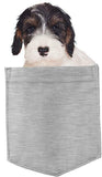 Sealyham Terrier Dog in pocket Fridge Car Magnet Bumper Sticker App size 4"x7"