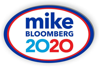 Mike Bloomberg for President 2020 - Magnetic Bumper Sticker oval Car magnet