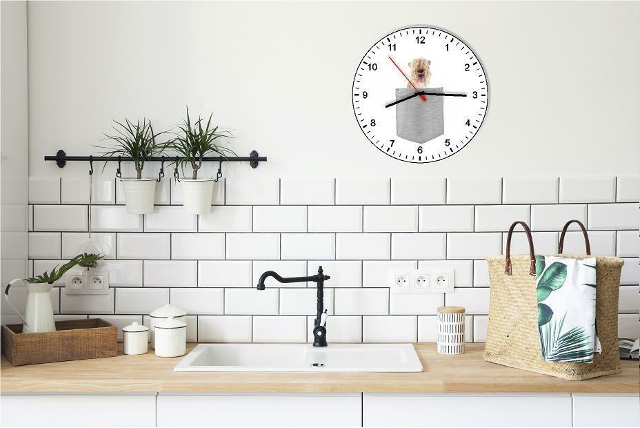 Lakeland Terrier In Your Pocket Dog kitchen living room Wall Clock