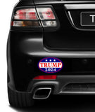 TRUMP car magnet Donald Trump President 2024 Magnetic Bumper Sticker 5.5"x3.5"