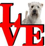 Soft Coated Wheaten Terrier Cute Dog Fridge Refrigerator Car Magnet