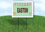 EASTON WELCOME BABY GREEN  18 in x 24 in Yard Sign Road Sign with Stand