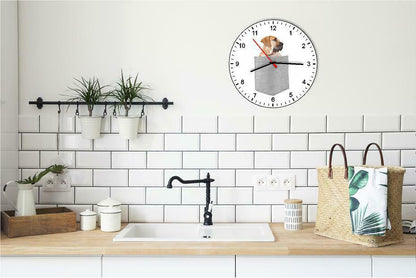 Boerboel In Your Pocket Puppy Dog kitchen living room Wall Clock