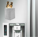 Shetland Sheepdog Dog in pocket Fridge Car Magnet Bumper Sticker App size 4"x7"
