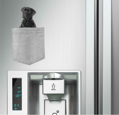 Cane Corso Dog in pocket Fridge Car Magnet Bumper Sticker App size 4"x7"