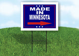 MINNESOTA MADE IN RIGHT ARROW Yard Sign w Stand LAWN SIGN Single