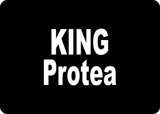 KING PROTEA 5"X7" Metal Aluminum Composite Sign