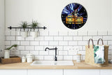 Best Norwegian Elk Hound Dog Galaxy Wars Space Star Kitchen Livingroom WallClock