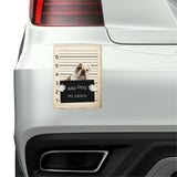 French Bulldog Mugshot Bad Dog Fridge refrigerator Car Magnet