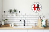 Rottweiler Cute Puppy Dog kitchen living room Wall Clock