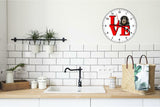 Tibetan Mastiff Cute Puppy Dog kitchen living room Wall Clock