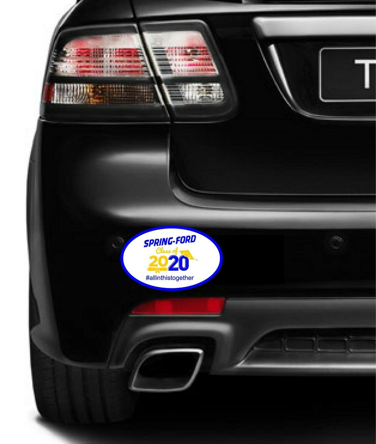 Spring Ford Class of 2020 Graduation Car magnet Magnetic Bumper Sticker