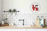 Tree Walker CoonHound Cute Puppy Dog kitchen living room Wall Clock