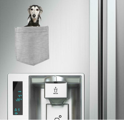 Saluki Dog in pocket Fridge Car Magnet Bumper Sticker App size 4"x7"
