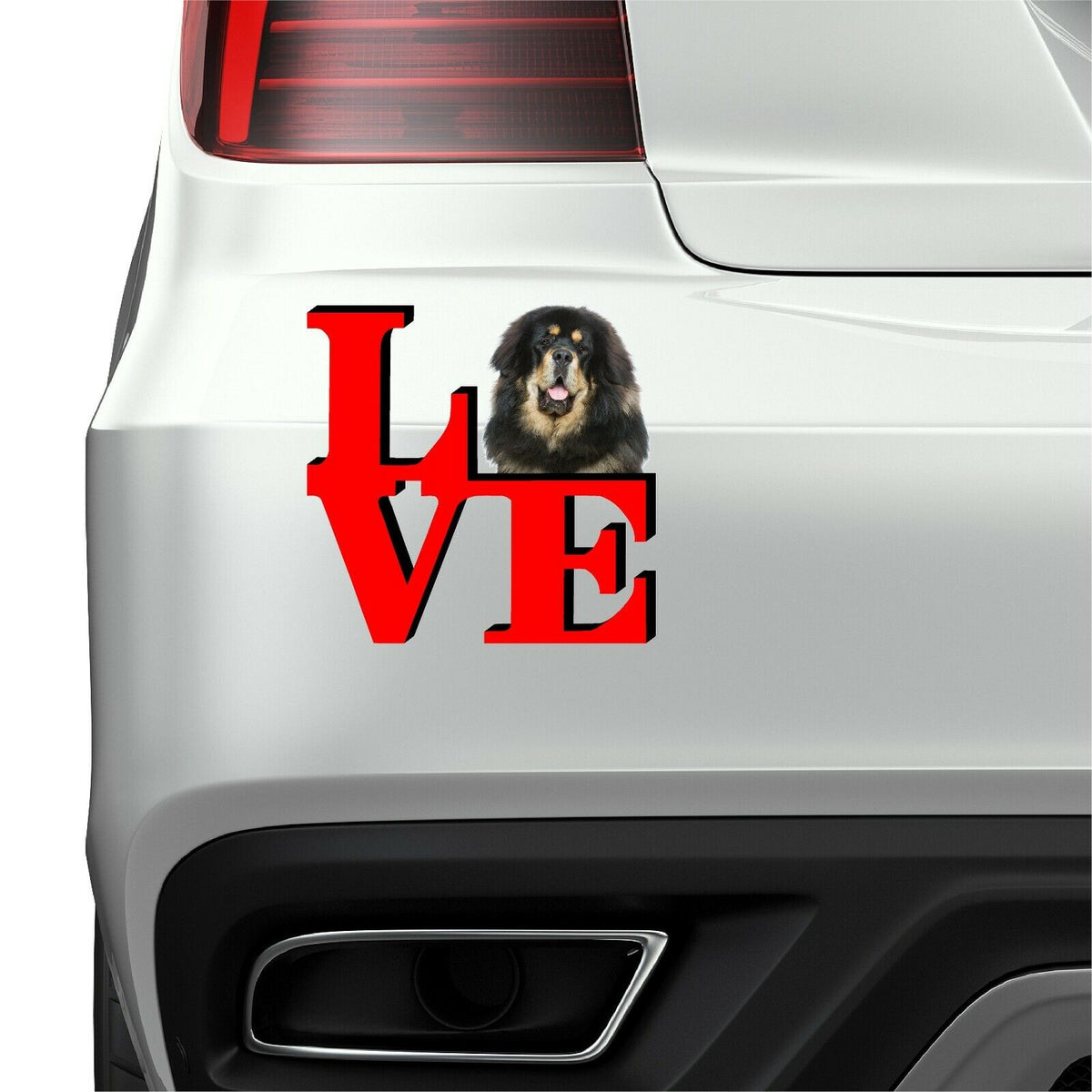 Tibetan Mastiff Cute Dog Fridge Refrigerator Car Magnet