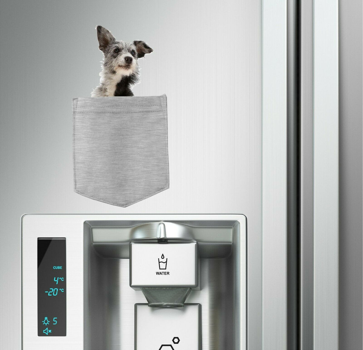 Australian Cattle Dog7 in pocket Fridge Car Magnet Bumper Sticker App size 4"x7"