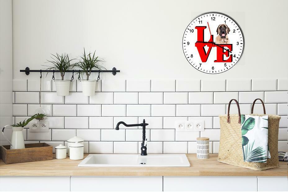 Mastiff Cute Puppy Dog kitchen living room Wall Clock