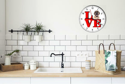 Mastiff Cute Puppy Dog kitchen living room Wall Clock