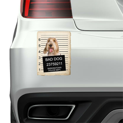 Petit Bassets Griffons Vendeen Mugshot Bad Dog Fridge refrigerator Car Magnet
