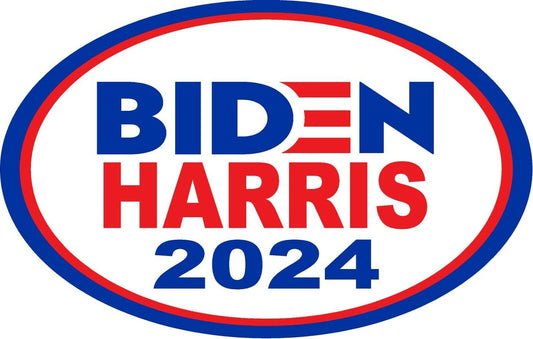 Joe Biden Harris car magnet President 2024 Magnetic Bumper Sticker 5.5"x3.5